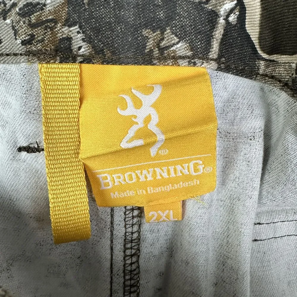 Browning Wasatch Pants Mens 2XL Realtree Excape Fieldwear Cargo Camo Hunting NEW